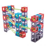 Qvolution-Magnetmurmelbahn-Bauecke-Konstruktionsmaterial