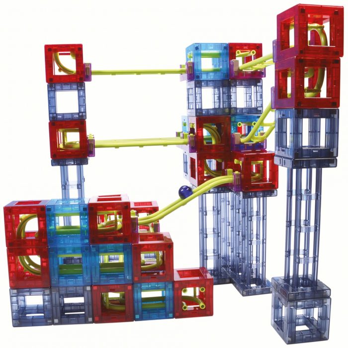 Qvolution Magnetische Murmelbahn - Advanced Set 72 Teile – Bild 5