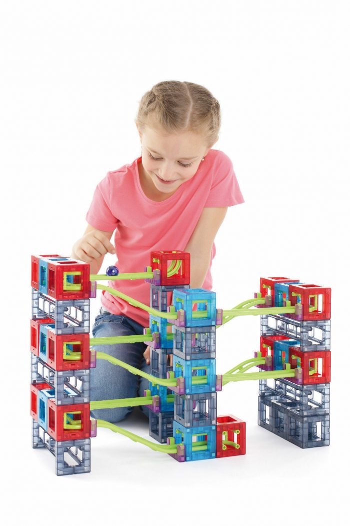 Qvolution Magnetische Murmelbahn - Advanced Set 72 Teile – Bild 6