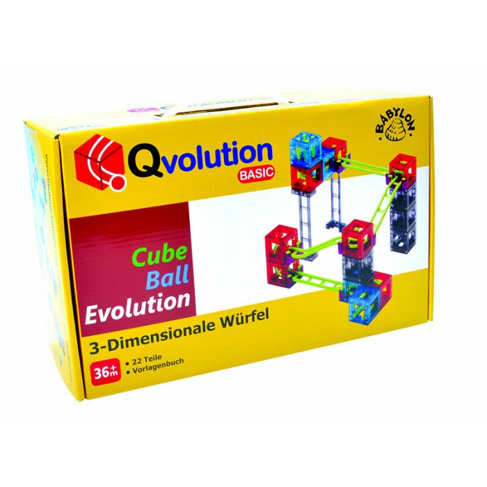 Qvolution-Magnetmurmelbahn-Magnetisch-Kugelbahn