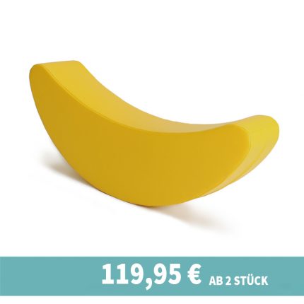 softbaustein-banana-Bewegungsraum-Motorikspielzeug-Bewegungsmaterial-Neu