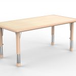 Tisch höhenverstellbar holz
