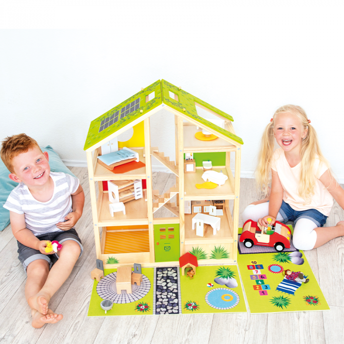beleduc Puppenhaus - XL Gruppenset, 44 Teile – Bild 2