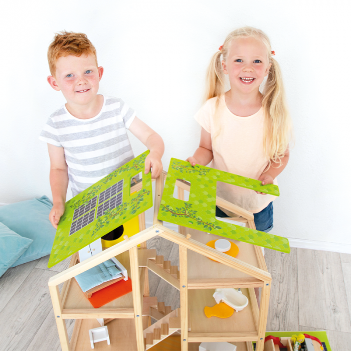 beleduc Puppenhaus - XL Gruppenset, 44 Teile – Bild 4