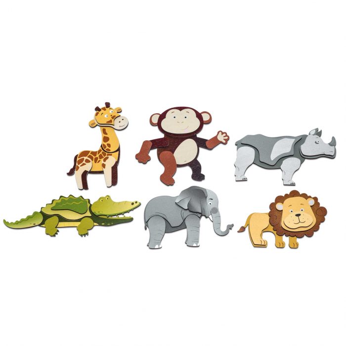 Magnetpuzzle Wildtiere – Bild 2
