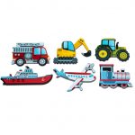 Magnetpuzzle Transport – Bild 2