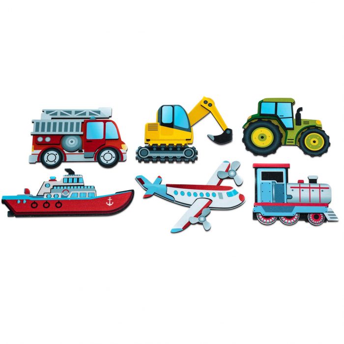 Magnetpuzzle Transport – Bild 2