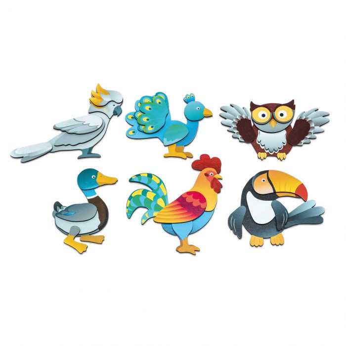 Magnetpuzzle Vögel – Bild 3