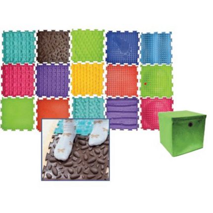 Sensorik Puzzle-Matten groß 15 Teile