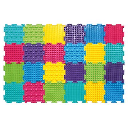 Sensorik Puzzle-Matten klein 24 Teile