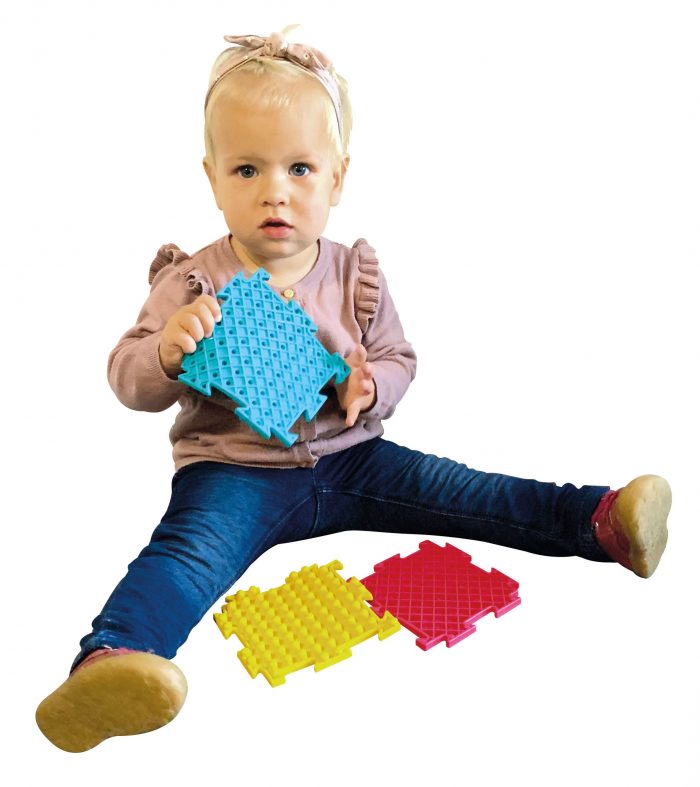Sensorik Puzzle-Matten klein 24 Teile – Bild 2