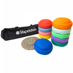 Original Stapelstein 13 Teile 10 Steine + 1 Ufo + Tasche + Lipura Anleitungsheft