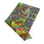 Duoplay Spielteppich Straße und Bauernhof 100 x 190 cm – Bild 2