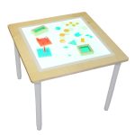 Beine für Leuchttisch Satz 4-tlg. höhenverstellbar 60-88 cm