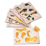 Magnetpuzzle Bauernhoftiere