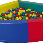 Ballbad Viertelkreis 200 x 200 cm