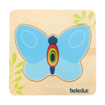 beleduc Lagen-Puzzle Kleiner Schmetterling