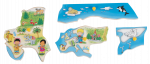 „One World“ Puzzle – Tiere & Kontinente von beleduc – Bild 2