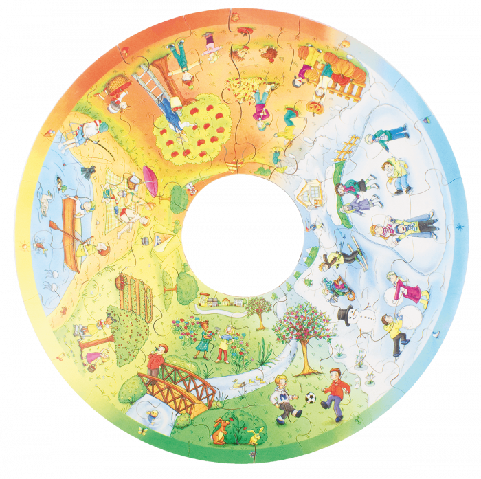 beleduc XXL Lernpuzzle  4 Jahreszeiten – Bild 7