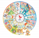 beleduc XXL Lernpuzzle Mein Tag – Bild 3