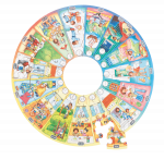 beleduc XXL Lernpuzzle Mein Tag – Bild 7