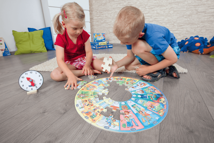 beleduc XXL Lernpuzzle Mein Tag – Bild 5