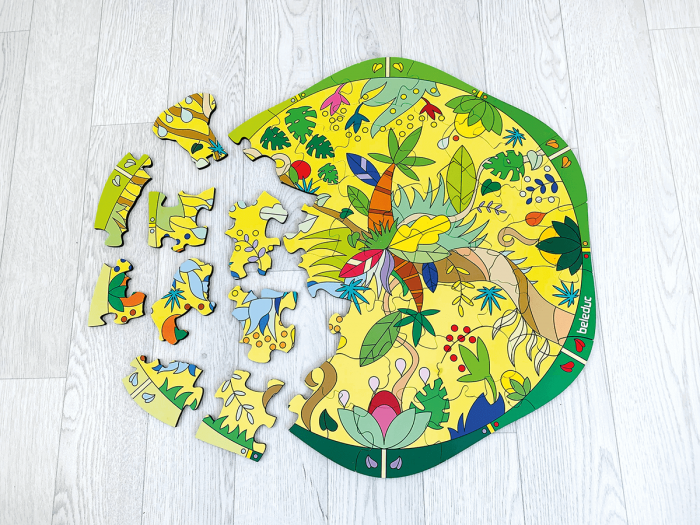beleduc XXL Puzzle Wild Animals – 41 Teile – Bild 2