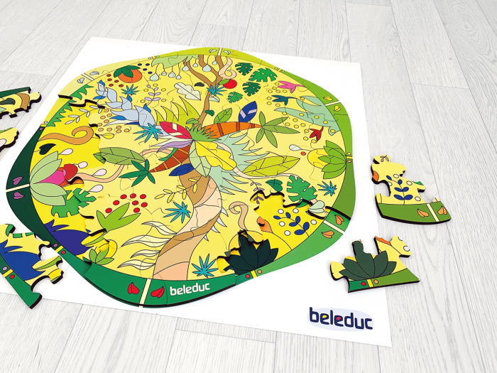 beleduc XXL Puzzle Wild Animals – 41 Teile – Bild 8