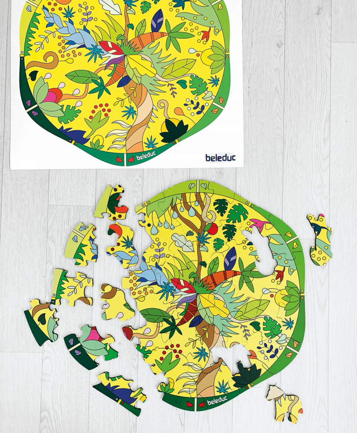 beleduc XXL Puzzle Wild Animals – 41 Teile – Bild 9