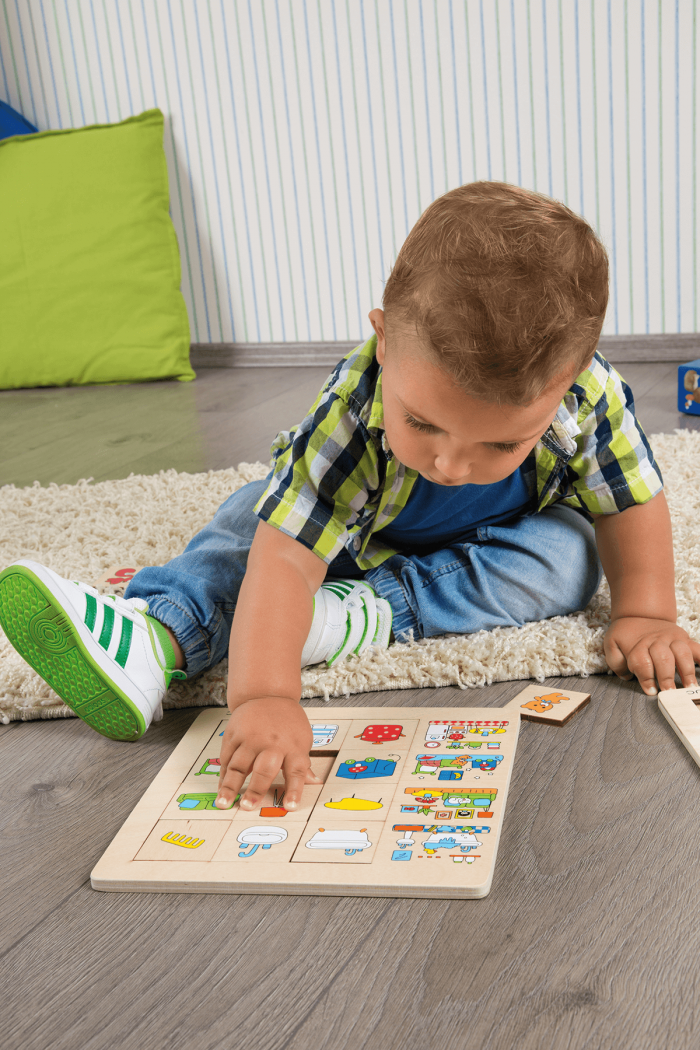 beleduc Sortierpuzzle Unser Zuhause – Bild 2