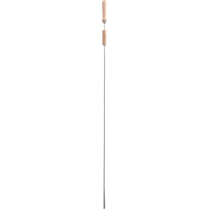 Stockbrotspieß 130 cm aus Edelstahl – Bild 2