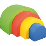 Regenbogen-Rundbögen 4-teiliges Softbausteine-Set