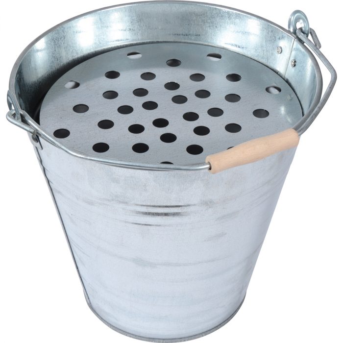 Asche- und Reinigungseimer-Set für Grillspieße – Bild 4