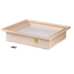 LED-Leuchtsandkasten mit Ablagerahmen 96 × 82,5 cm