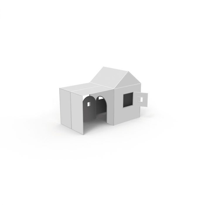 Erhöhungs-Set für modulares Spielhaus – Bild 3
