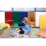 Farbige Acrylspiegel 40 × 80 cm 4er-Set – Bild 2