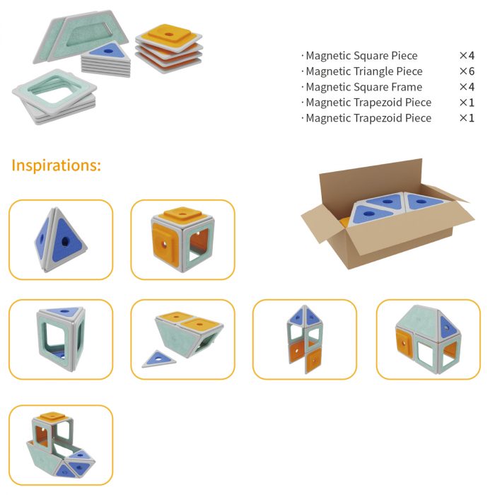 MagniWorld Einsteigerset mit 16 Teilen – Bild 2