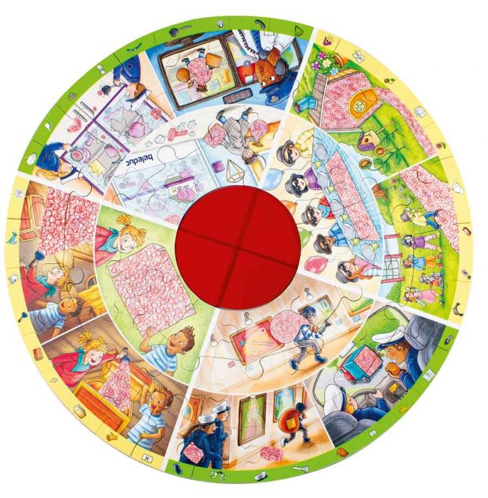 beleduc XXL Lernpuzzle Detektiv – 52 Teile – Bild 2