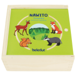 beleduc NAWITO Tierwelten – 45-teiliges Zuordnungspuzzle