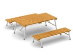 Outdoor-Tisch klappbar – Bild 2