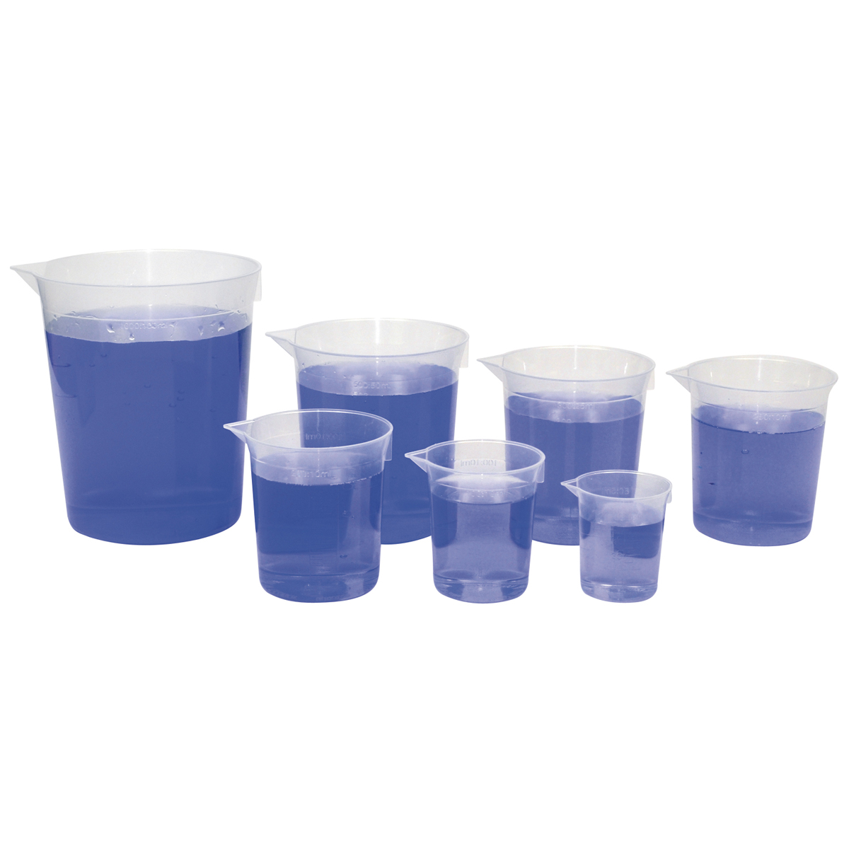 www.graphXartelier.de Messbecher-Set, 7-teilig von 50 bis 1.000 ml – Bild 1