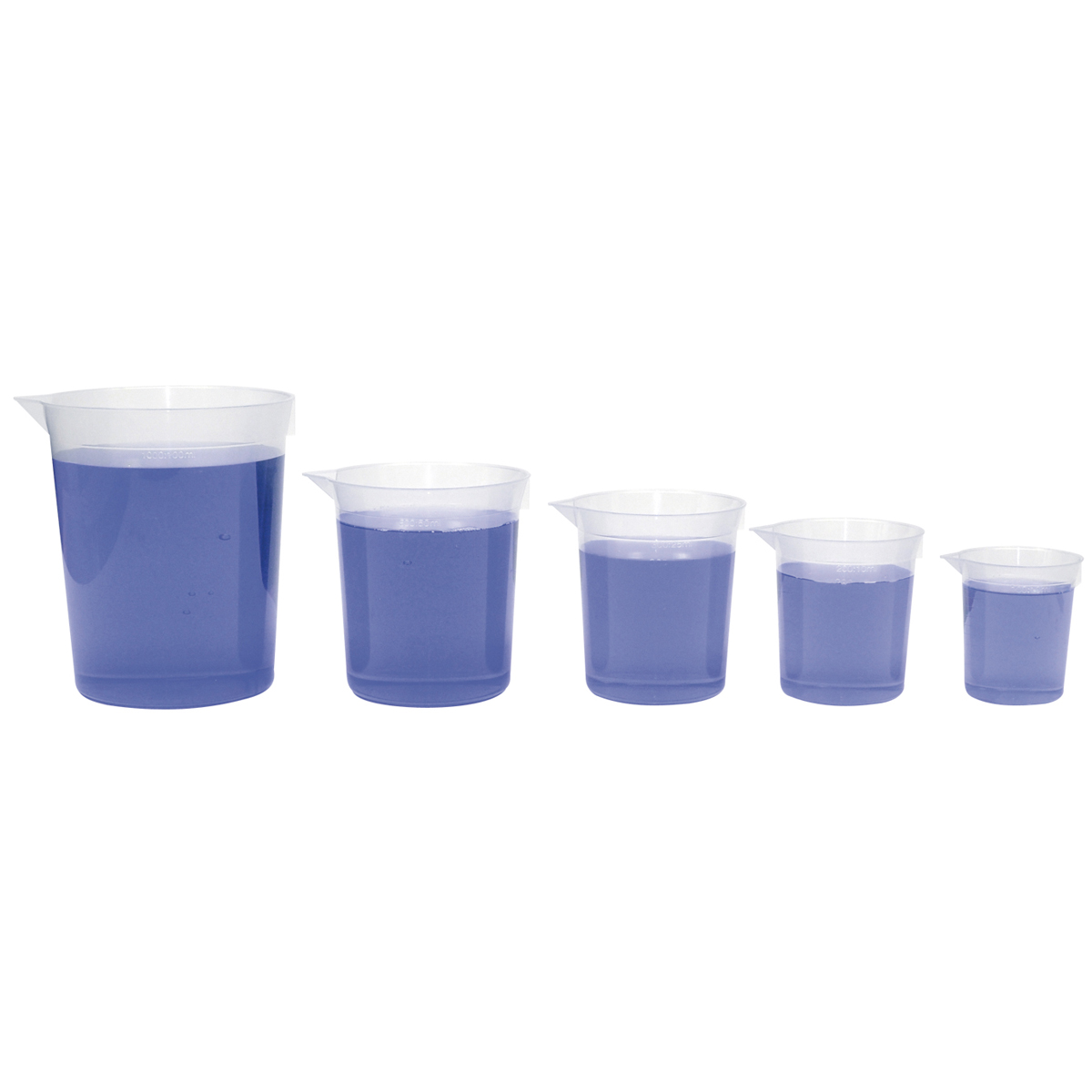 www.graphXartelier.de Messbecher-Set, 5-teilig von 100 bis 1.000 ml – Bild 1