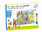3D Erlebnispuzzle „Ritter“ – puzzeln & spielen von beleduc
