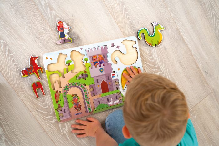3D Erlebnispuzzle „Ritter“ – puzzeln & spielen von beleduc – Bild 3
