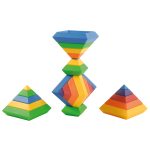 Pyramidenbausatz, 60-teilig