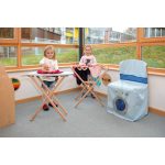 Kinder-Bügelbrett mit Bügeleisen und Bezug – Bild 2