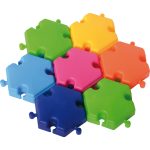 Hexagon Bausteine 96-teilig