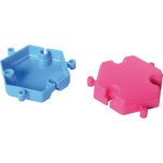 Hexagon Bausteine 96-teilig – Bild 3