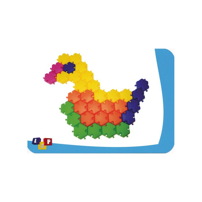 Hexagon Bausteine 96-teilig – Bild 5