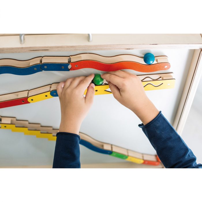 Maglab Magnet-Kugelbahn im Koffer mit Tafel – Bild 2